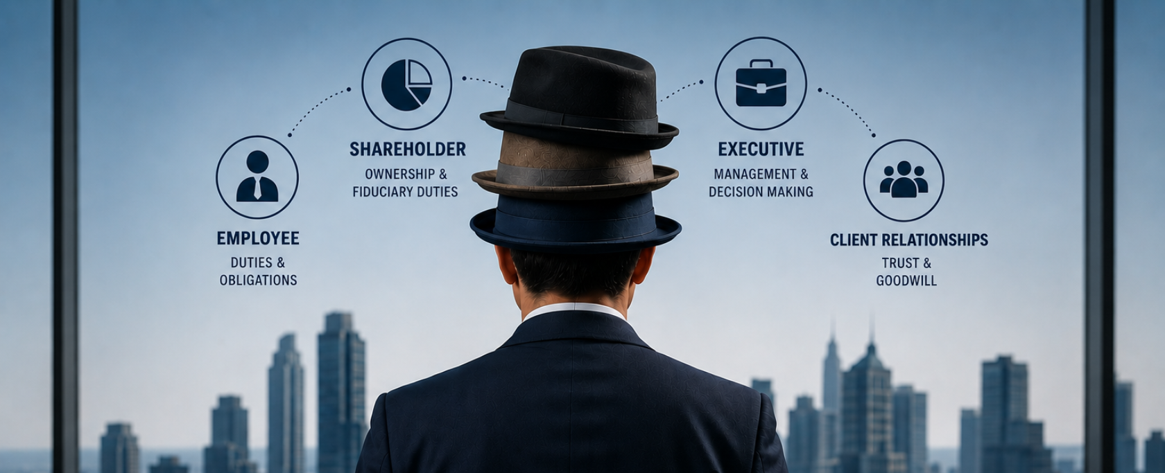 Shareholder, Employee, Executive: When One Key Person Wears Every Hat, Will Your Restraints Hold?